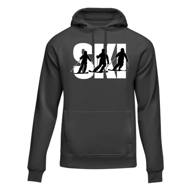 Ski Adult Fleece Hooded Sweatshirt
